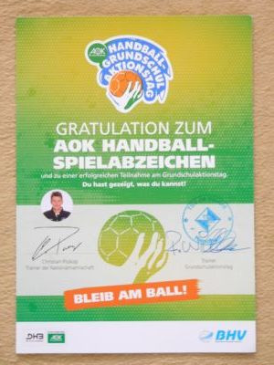 Grundschulaktionstag Handball